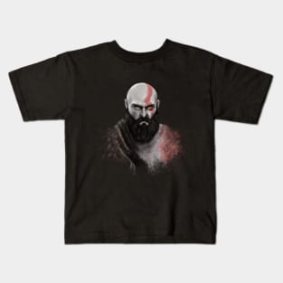 Kratos God Of War 4 Kids T-Shirt